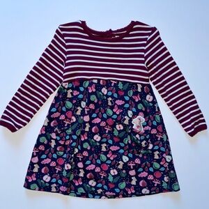 JoJo Maman Bebe Mouse Pet in Pocket Dress - Size 18-24 months